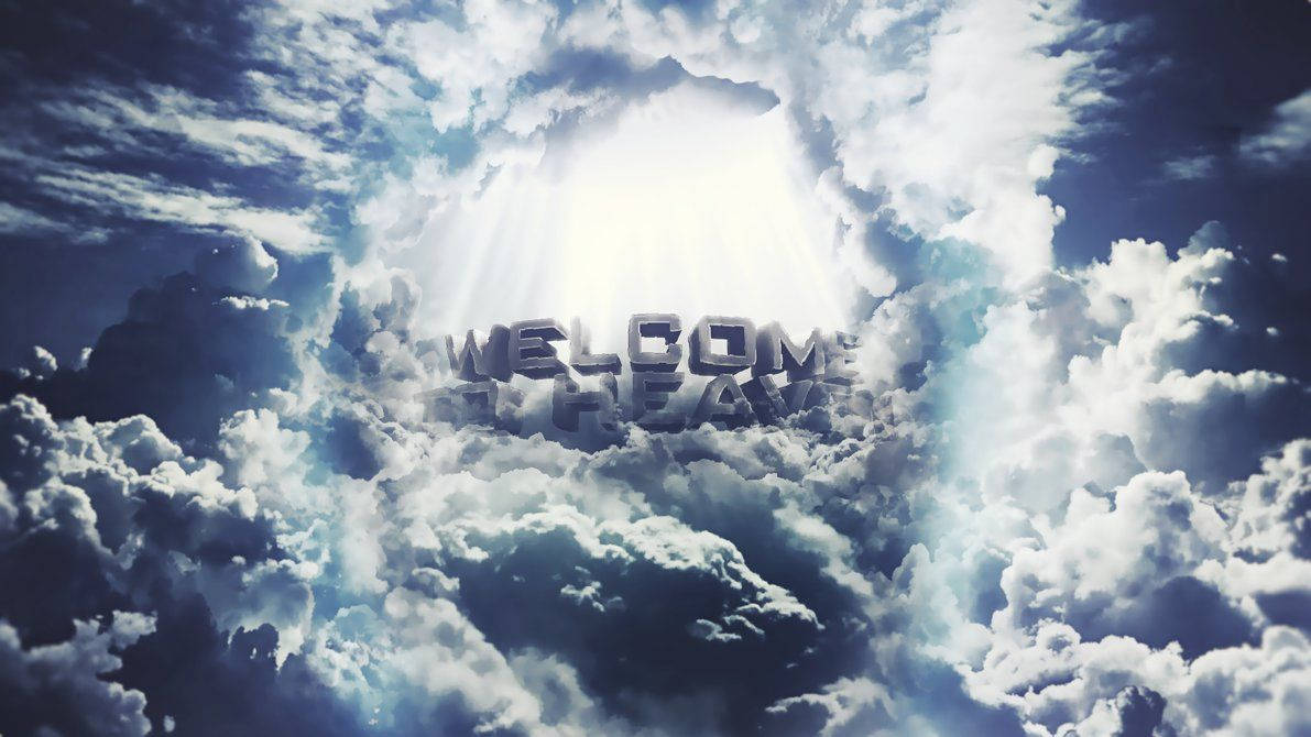 Welcome In The Clouds Background