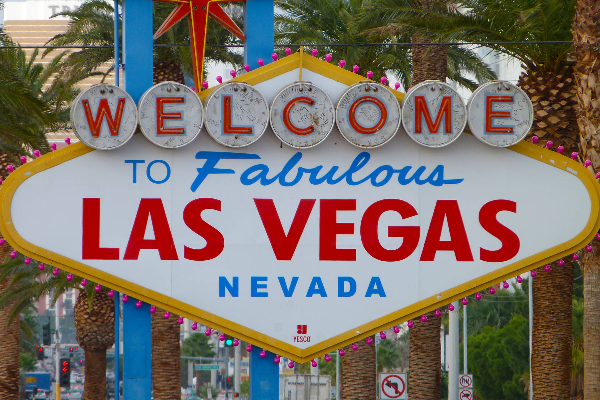 Welcome Las Vegas Signage