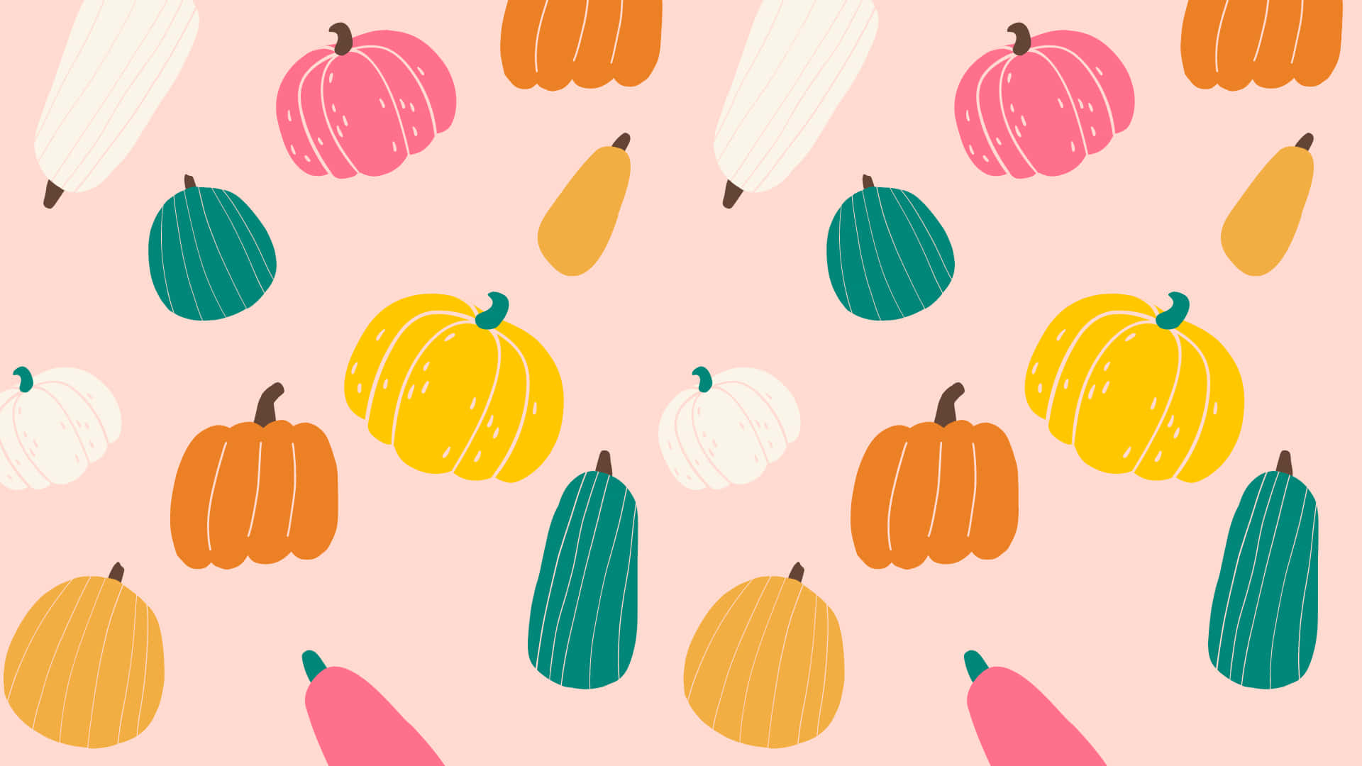 Welcome October With This Cute Desktop Background Background