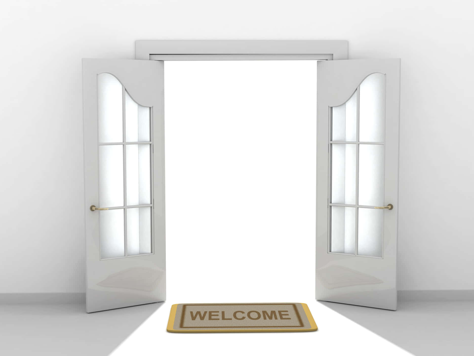 Welcome Open Door Background