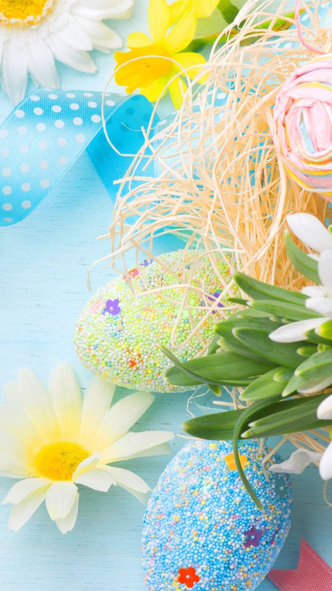 Welcome Spring With A Fresh Easter Themed Iphone Background
