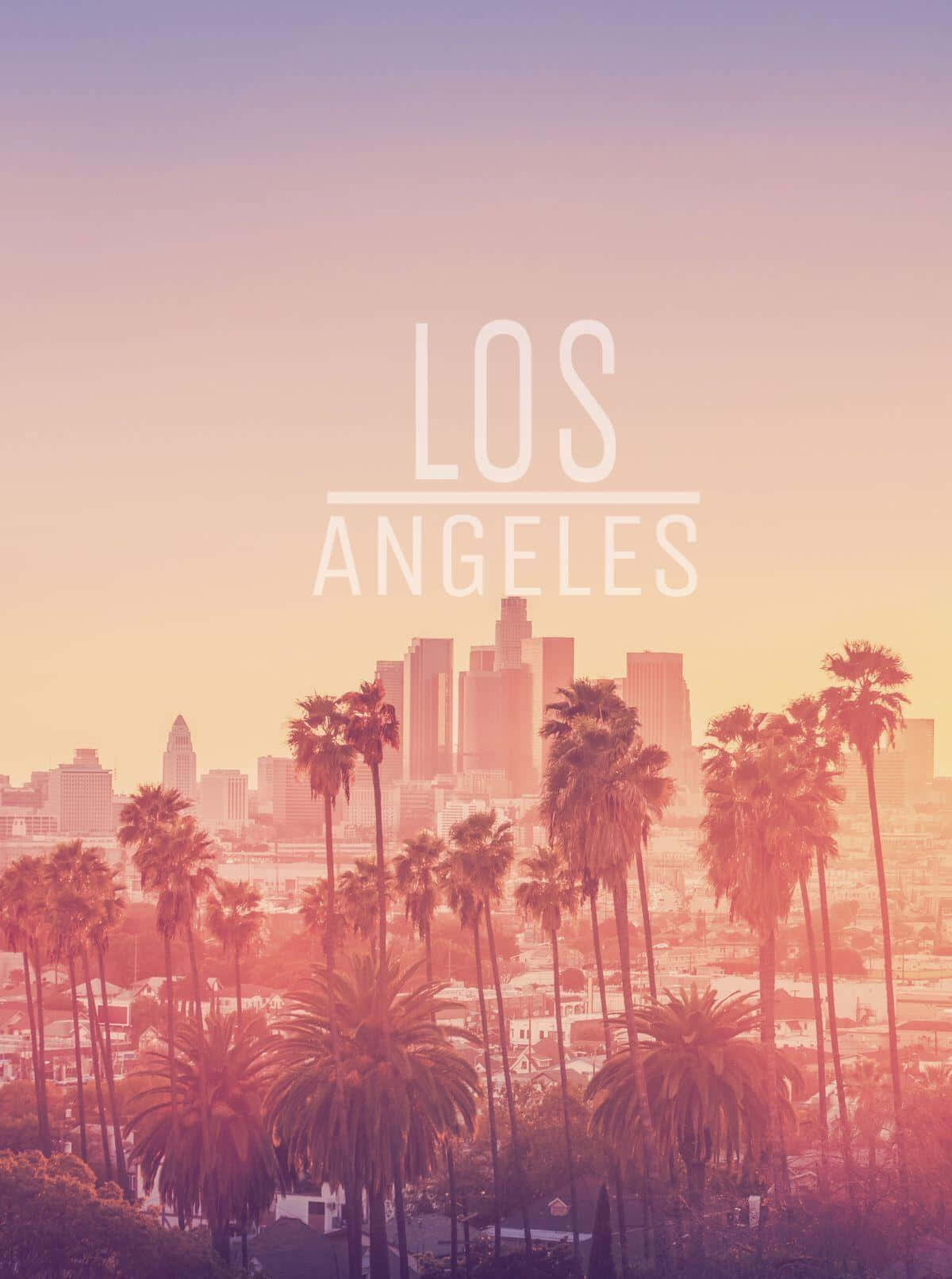 Welcome The Bright Lights And Year-round Sunshine Of The California Aesthetic. Background