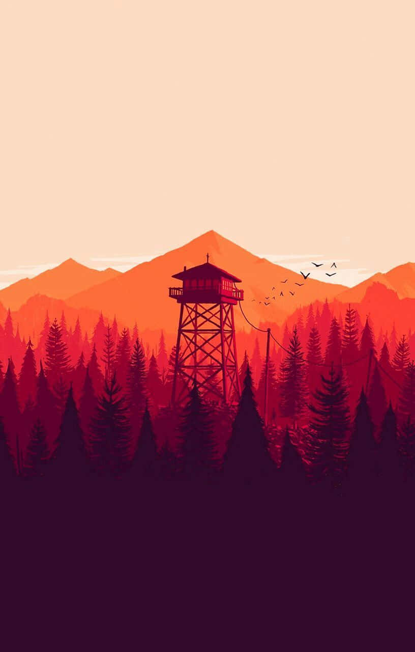 Welcome The Change Of Seasons With Serenity! Background