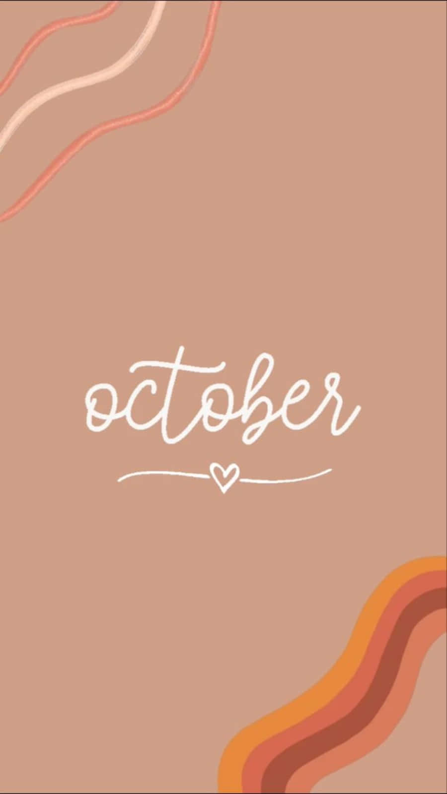 Welcome The Colorful Splendor Of October Background