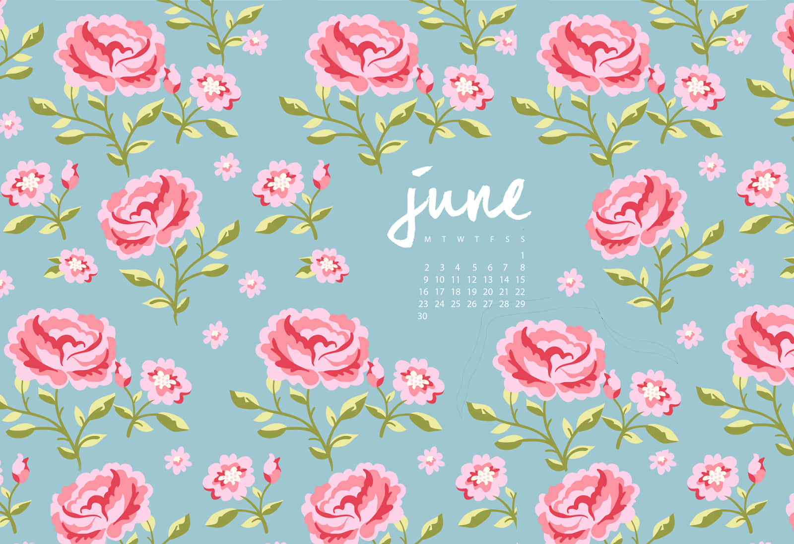 Welcome The Sunshine Of June! Background