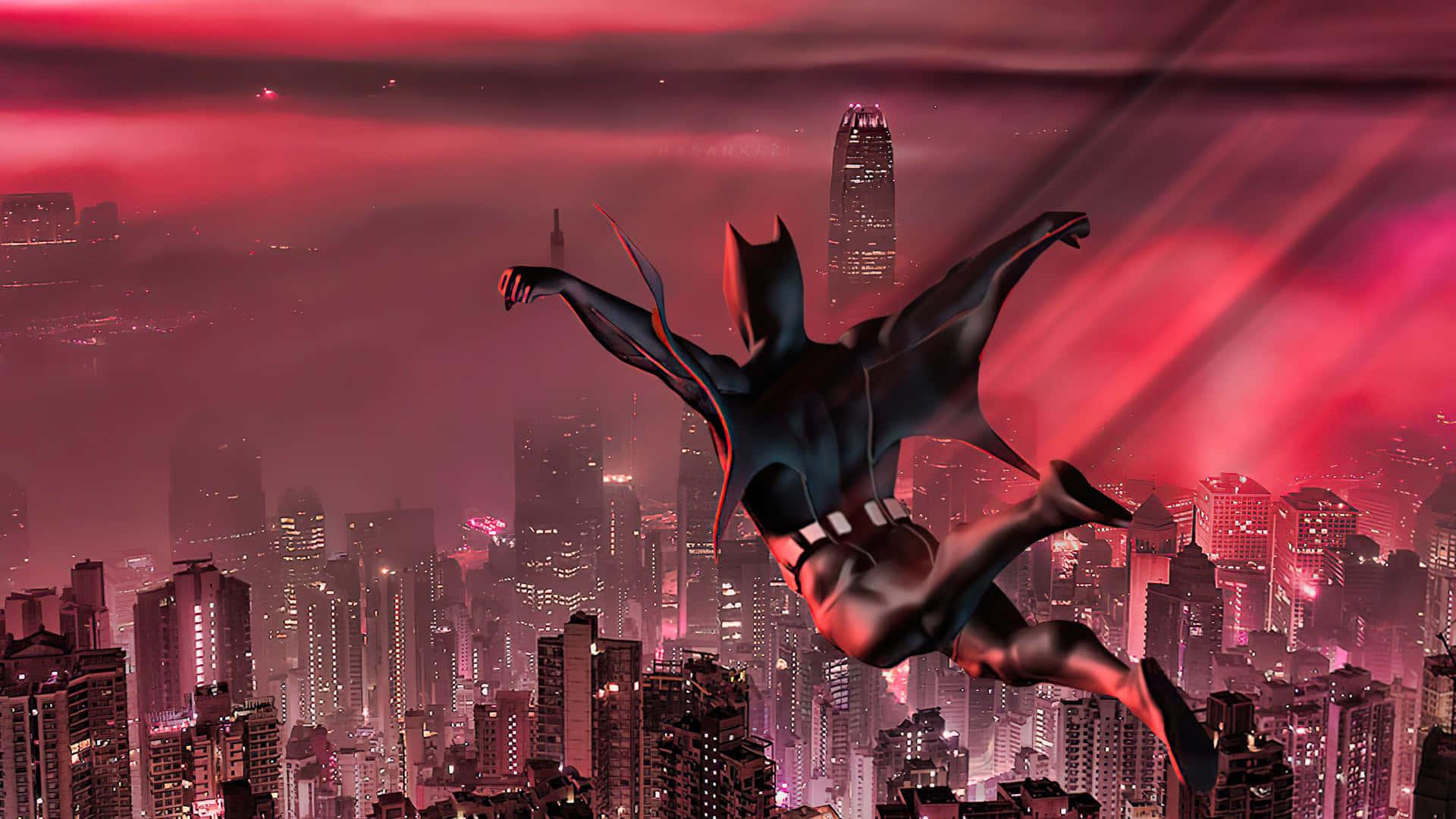 Welcome To Batman City - A Bustling Metropolis Of Hope And Justice Background