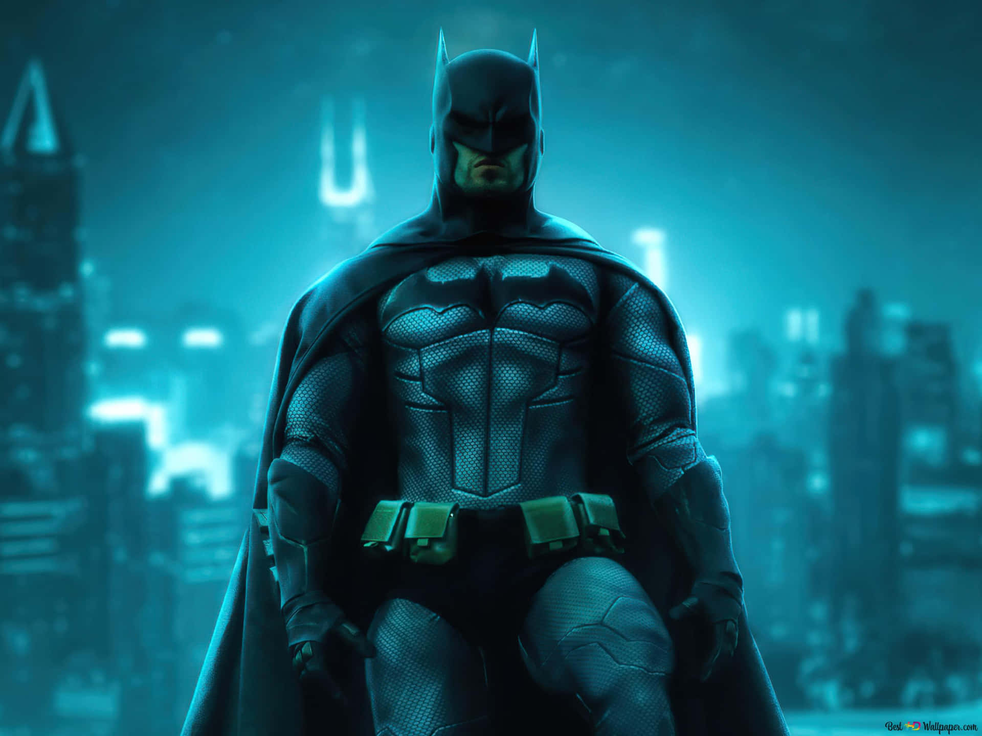 Welcome To Batman City, The Dark Knight's Home. Background
