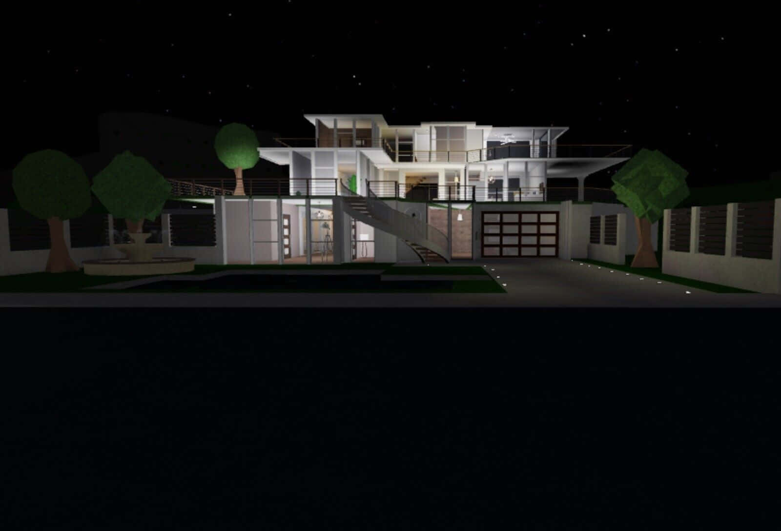Welcome To Bloxburg, A Unique Neighborhood In The World Of Roblox! Background