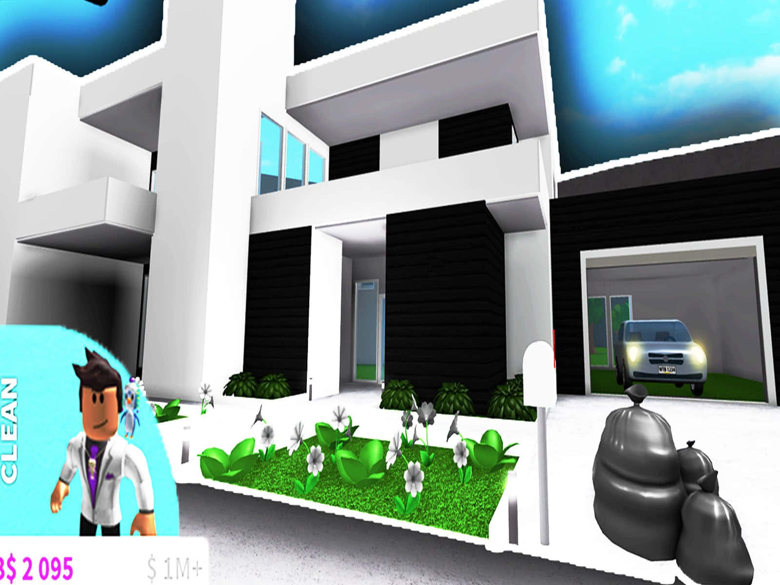 Welcome To Bloxburg, A Vibrant Virtual World On Roblox! Background