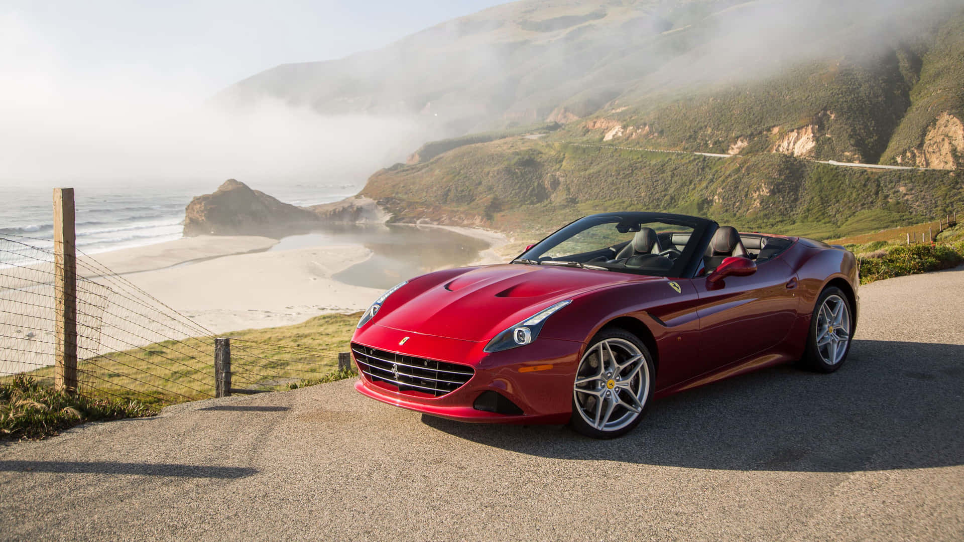 Welcome To California's Beautiful Mountainous Landscape For An Unforgettable Adventure Background