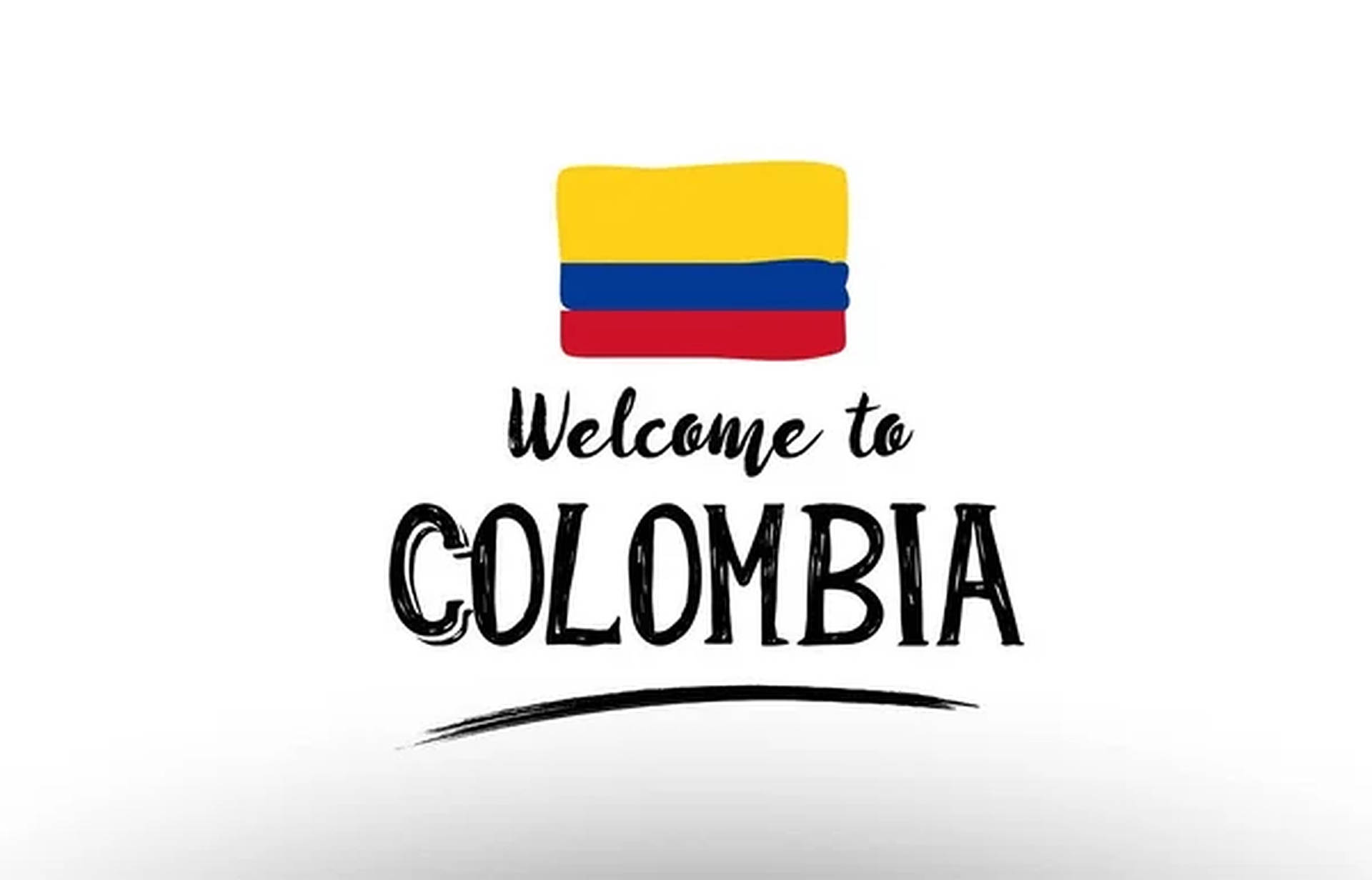 Welcome To Colombia Background