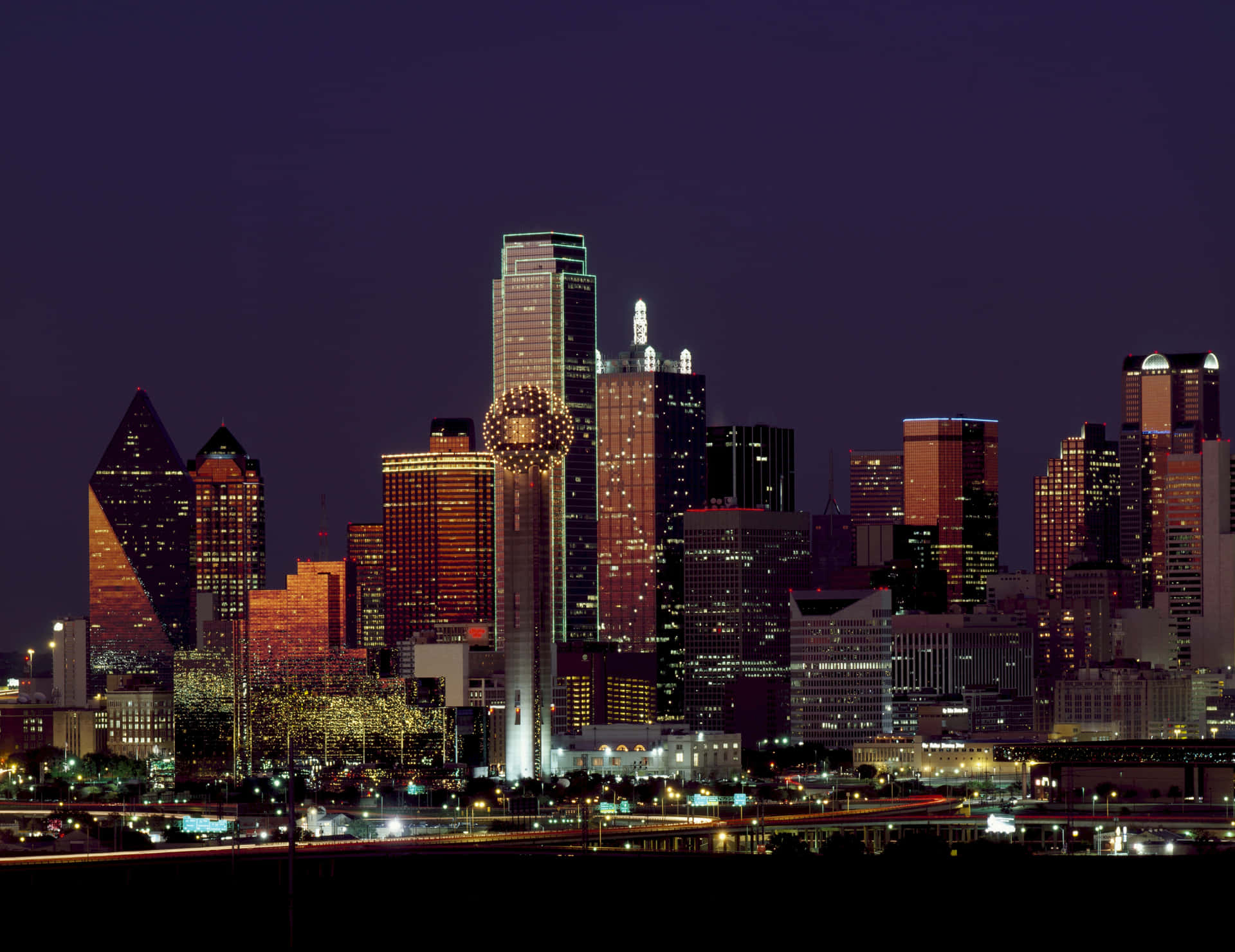Welcome To Dallas, Texas, Usa Background
