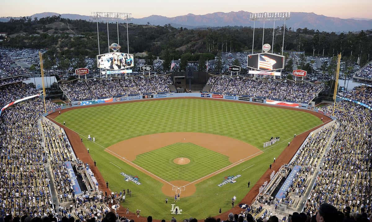 Welcome To Dodger Stadium - Home Of The Los Angeles Dodgers