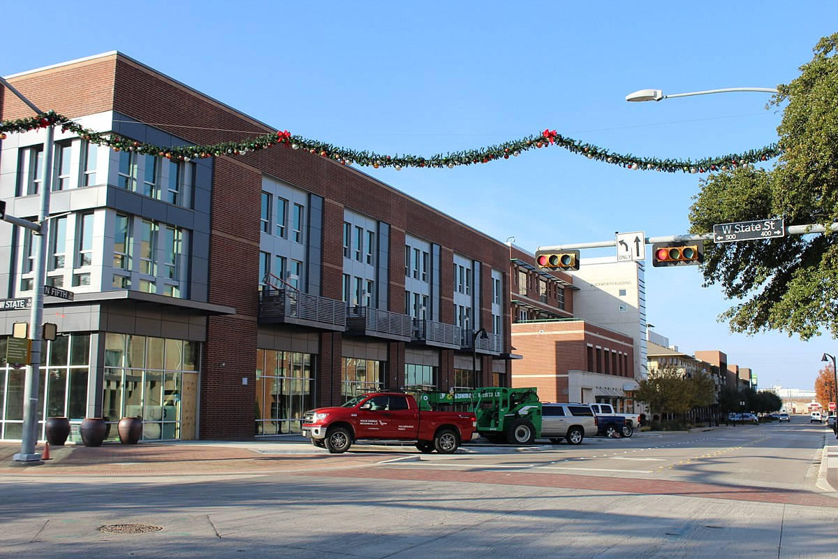 Welcome To Downtown Garland, Texas Background