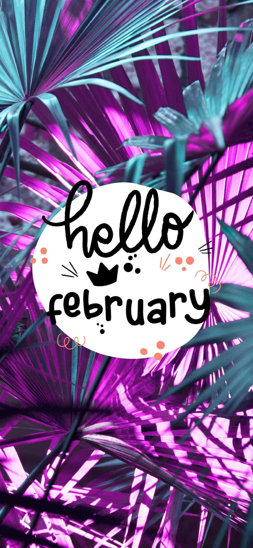 Welcome To February, The Month Of Love, Cheer And Warmth! Background