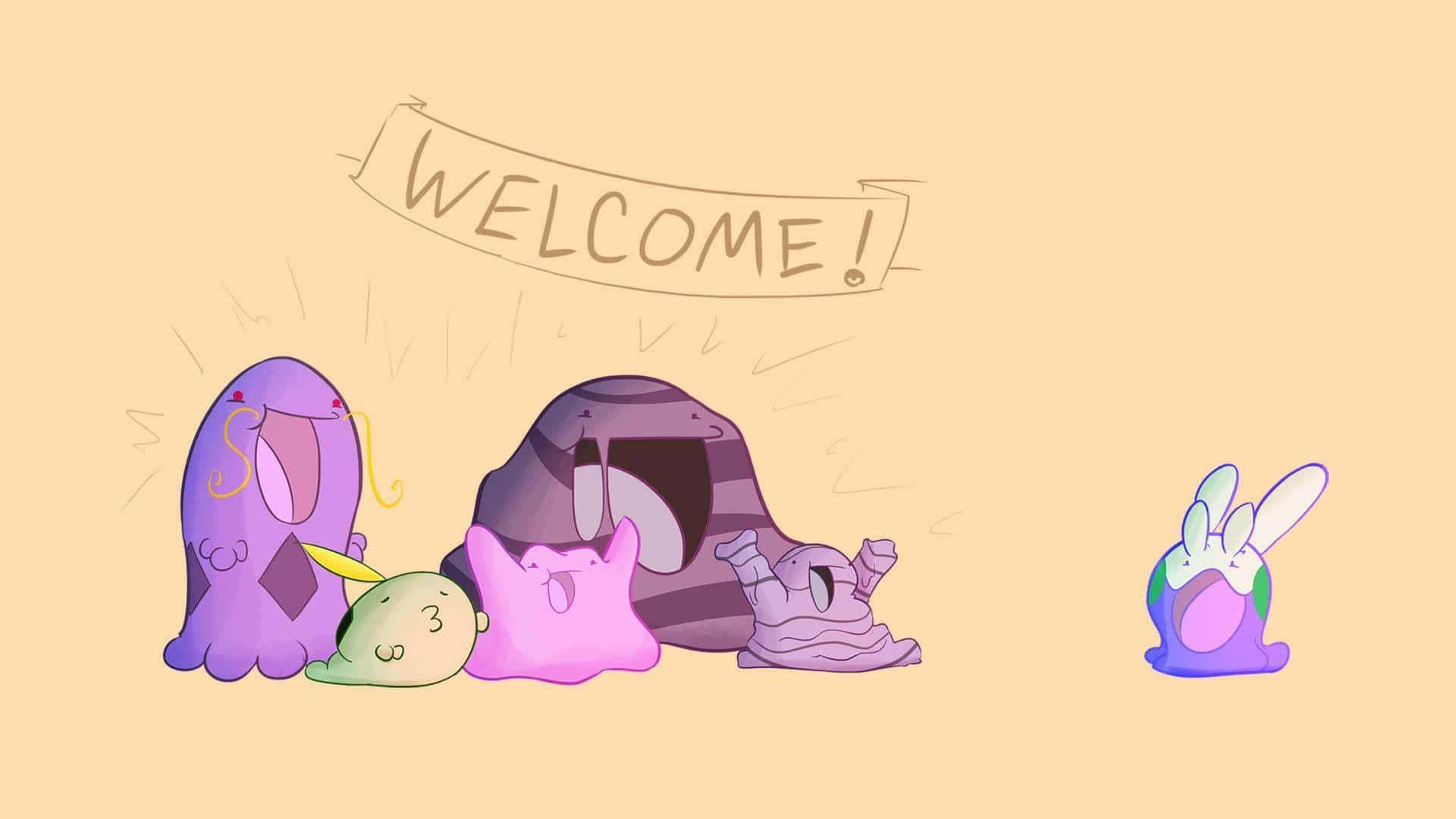 Welcome To Goomy Background