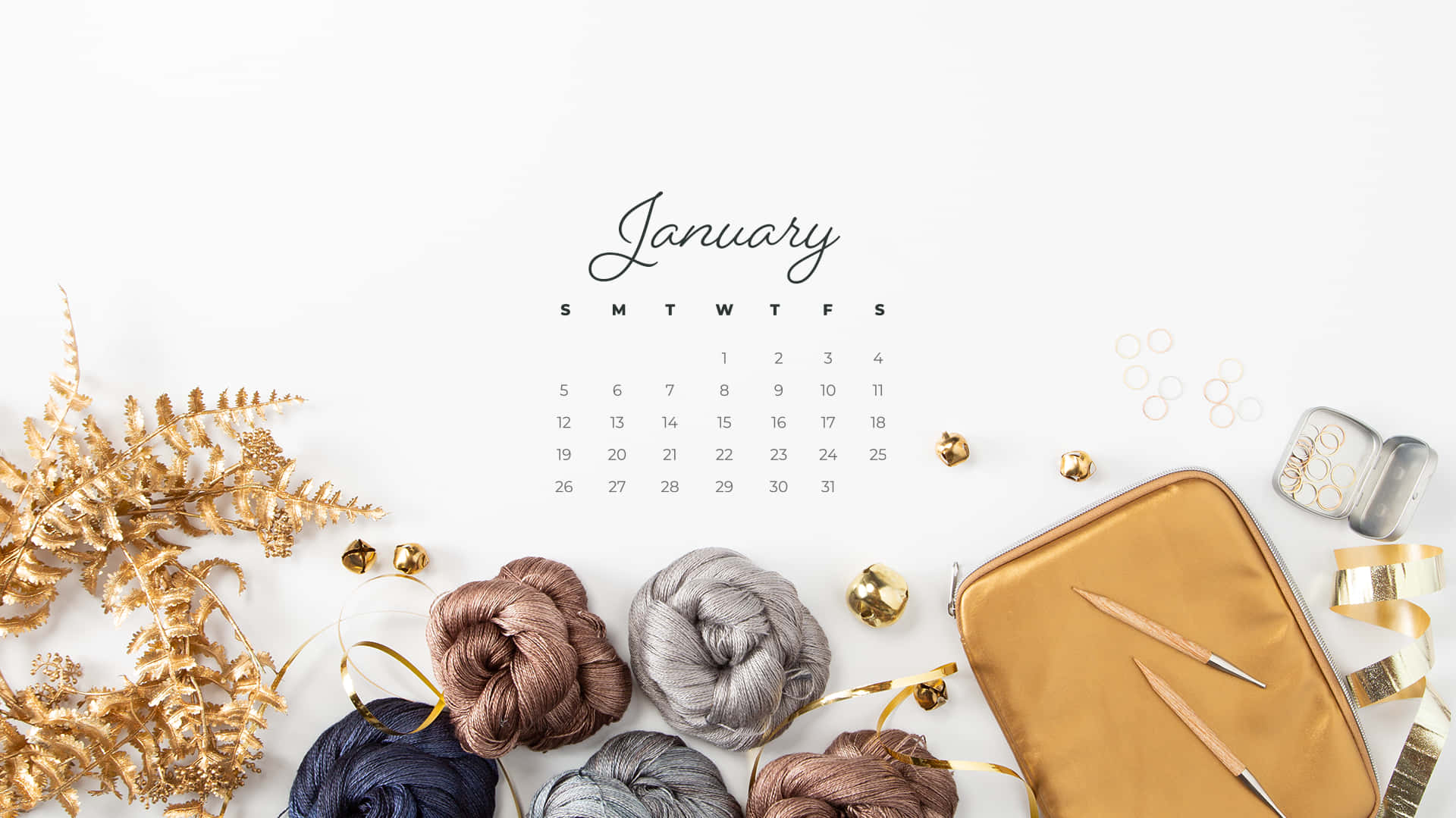 Welcome To January, The Month Of New Beginnings! Background