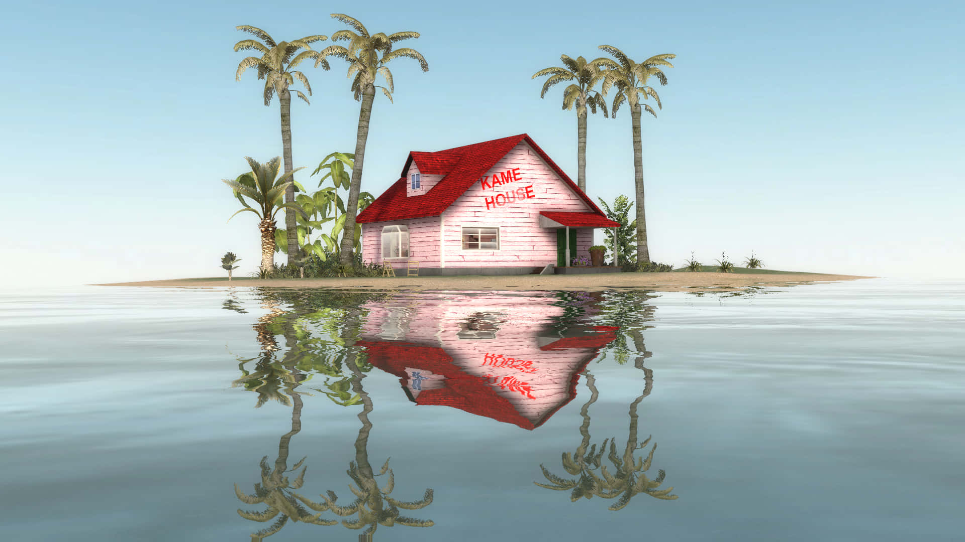 Welcome To Kame House! Background