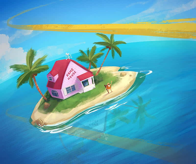 Welcome To Kame House! Background