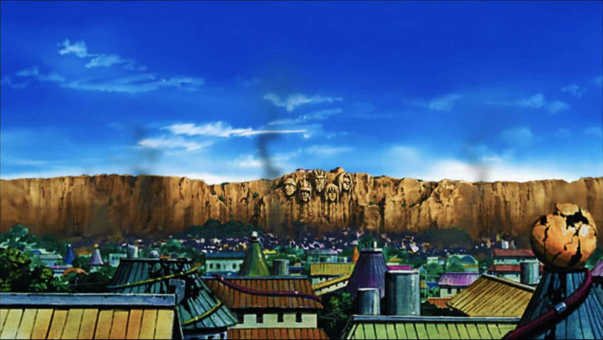 Welcome To Konoha, The Hidden Leaf Village Background