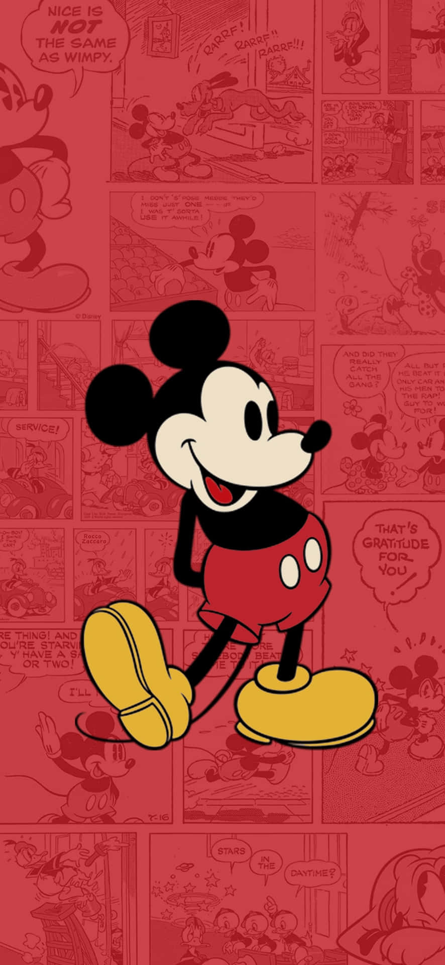 Welcome To Mickey Mouse Home! Background