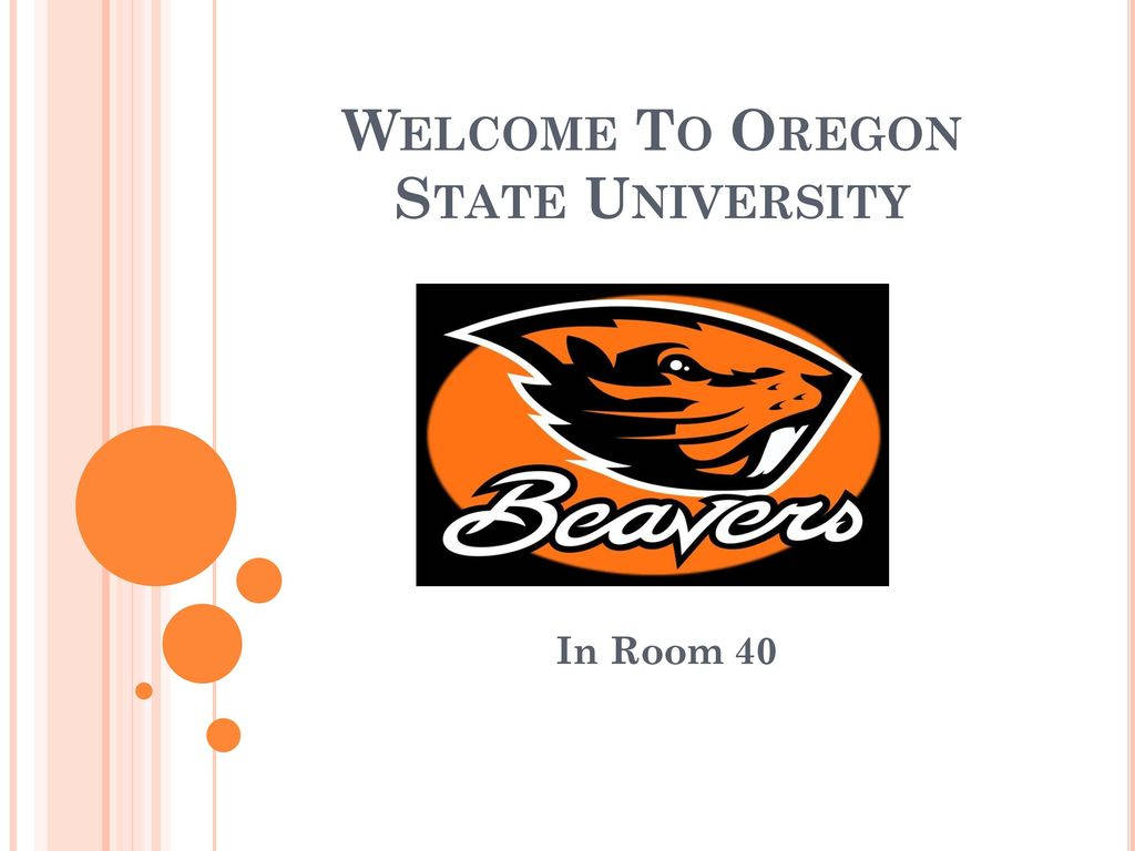 Welcome To Oregon State University Background