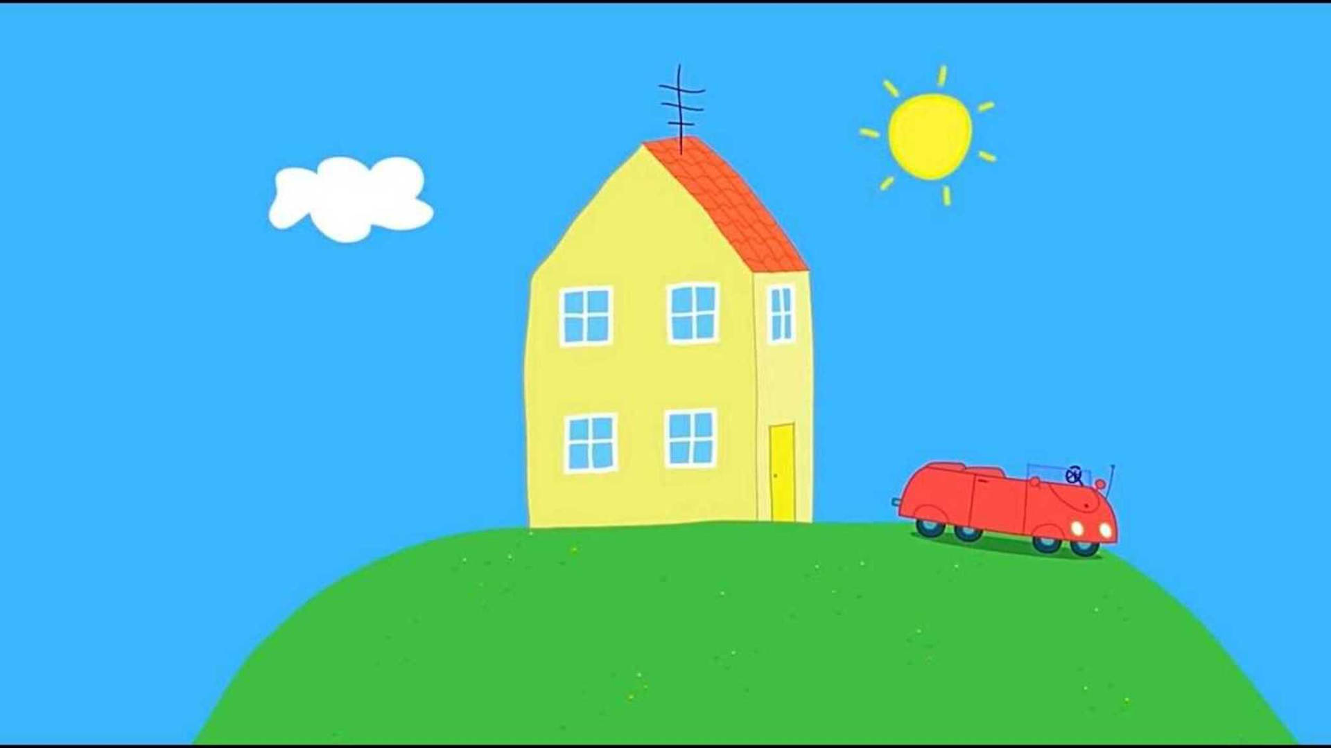 Welcome To Peppa Pig's Colorful House! Background