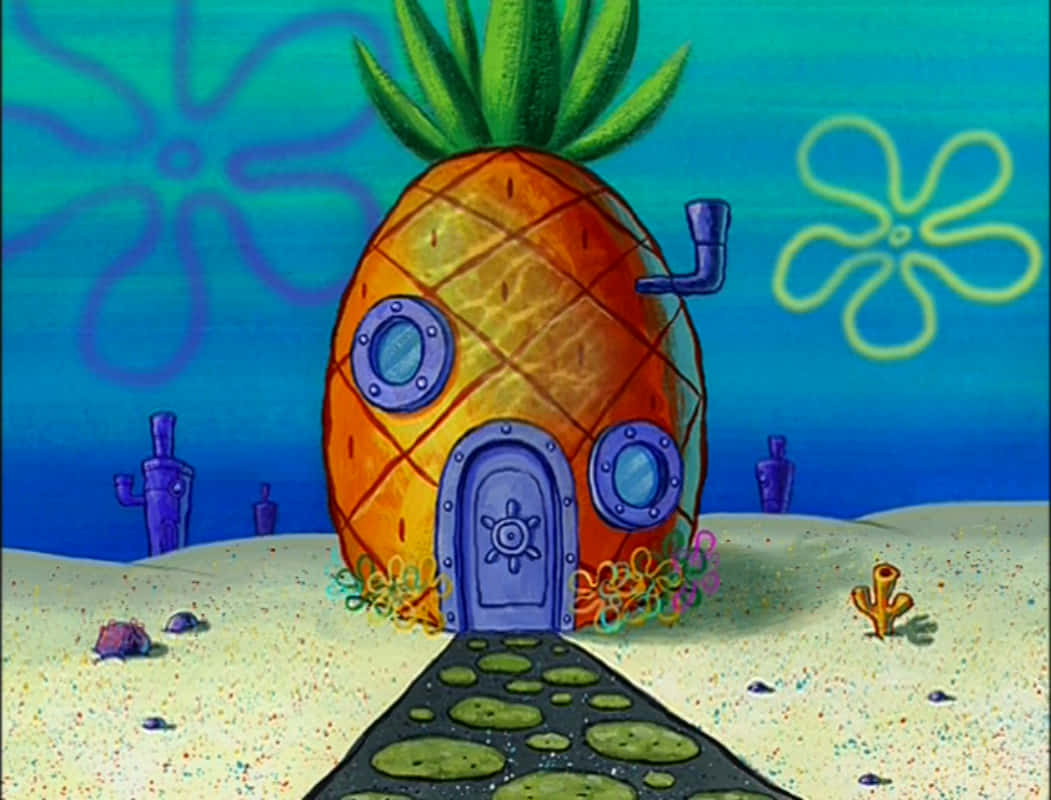 Welcome To Spongebob's House Background