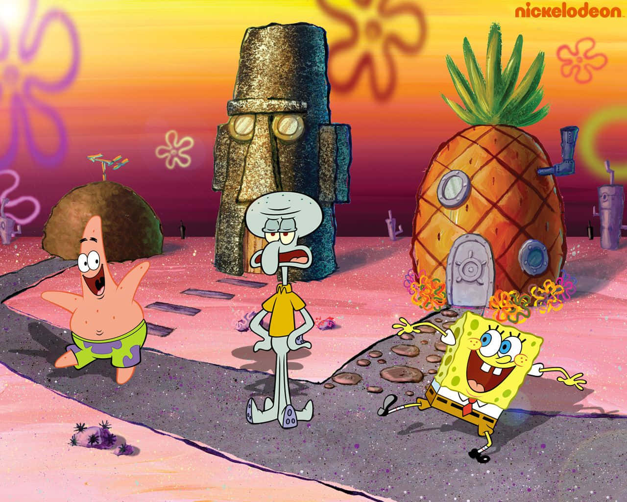 Welcome To Spongebob's House Background
