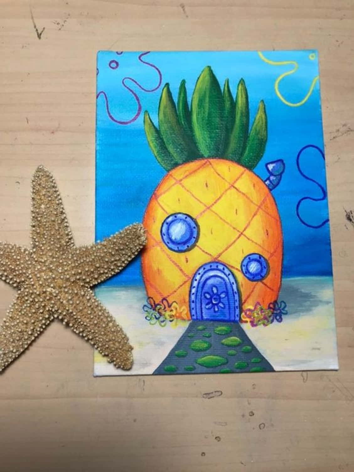 Welcome To Squidward's And Spongebob's Underwater Home! Background