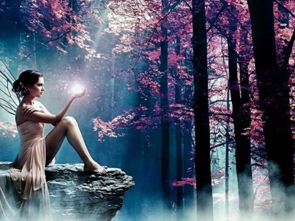 Welcome To The Enchanting Fairy Forest! Background
