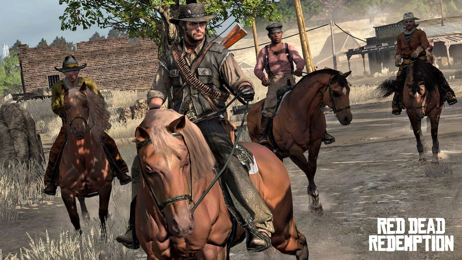 Welcome To The Old Wild West, With Protagonist Arthur Morgan In Red Dead Redemption 2 (rdr2)