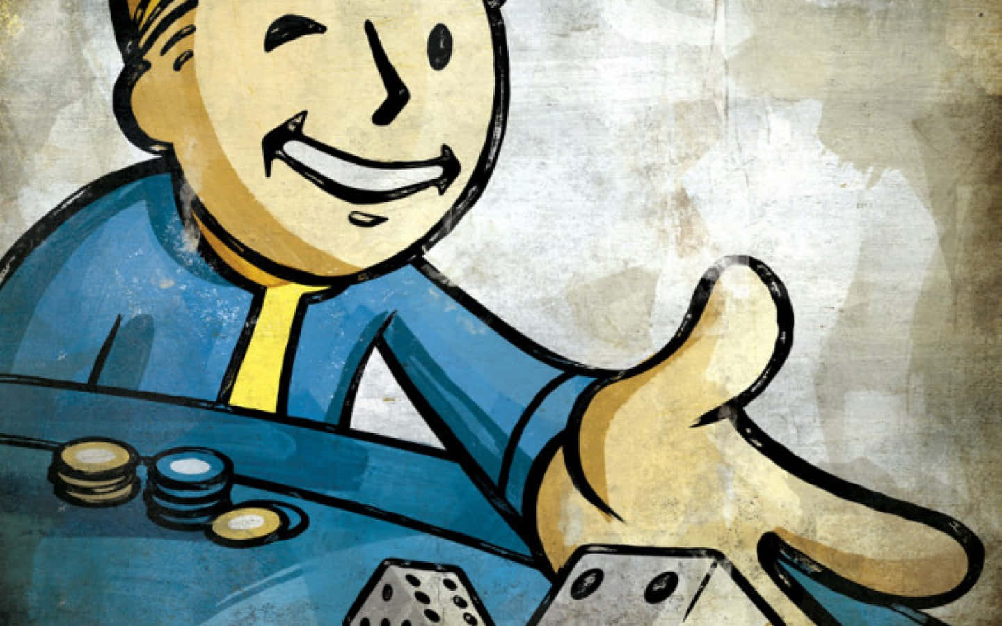 Welcome To The Vault - Take A Look At Vault Boy! Background