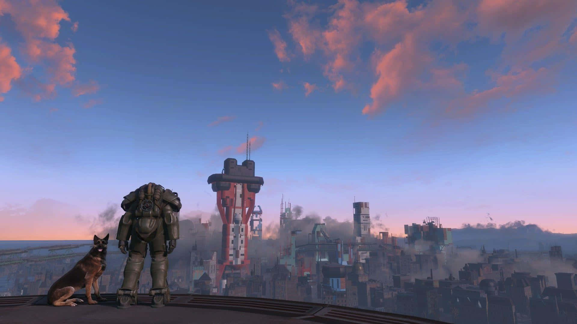 Welcome To The Wasteland Of Fallout 4 Background