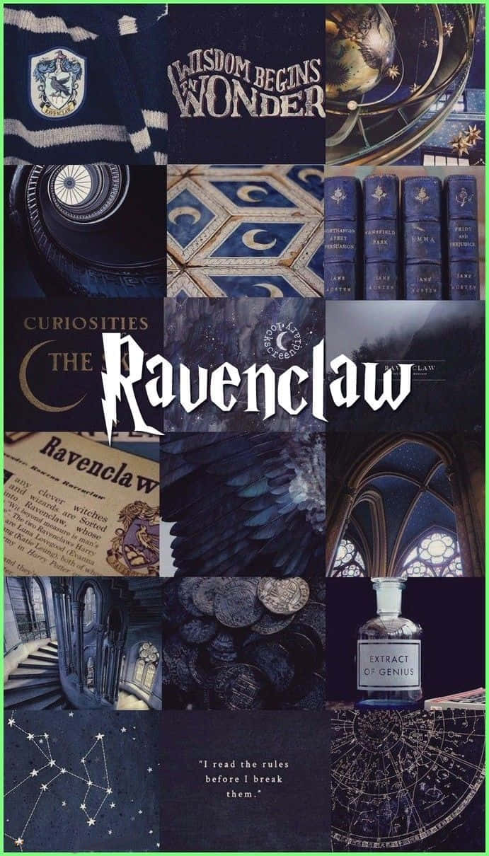 Welcome To The Wizarding World Of Ravenclaw Aesthetics. Background