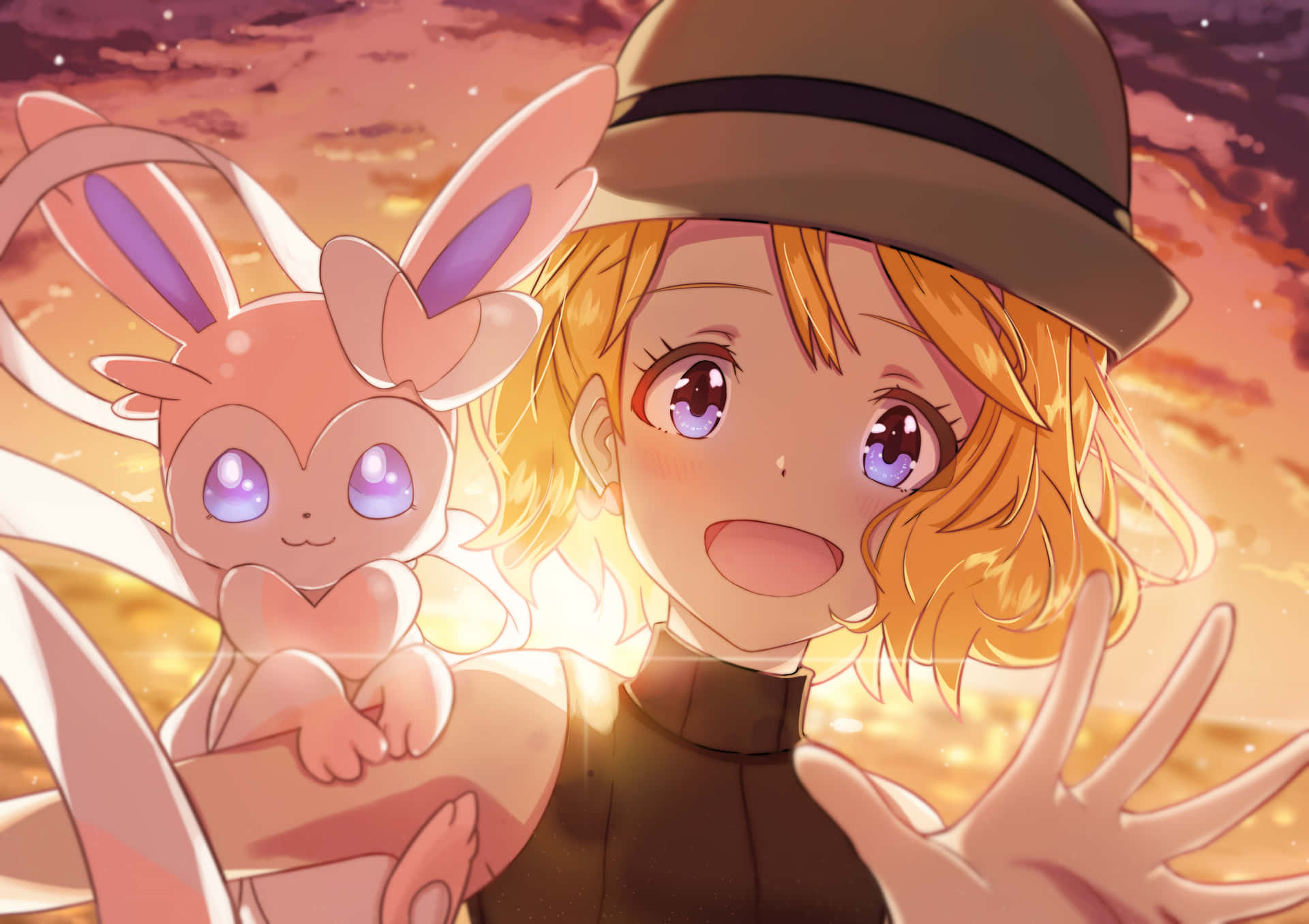 Welcome To The World Of Cute Sylveon! Background