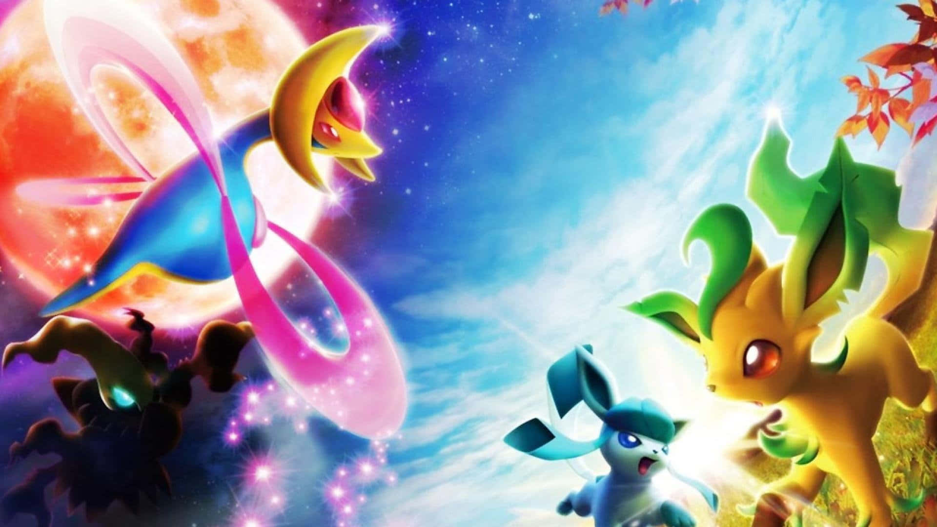 Welcome To The World Of #eeveeevolutions, Where The Lovable Eevee Has Eight Spectacular Evolutions! Background