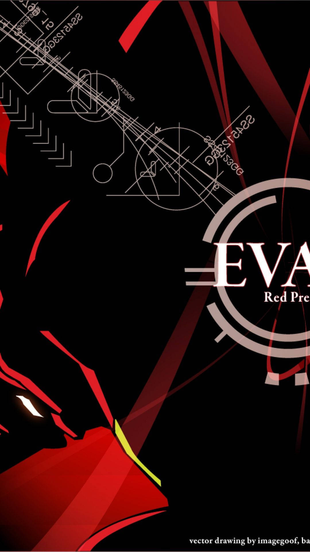 Welcome To The World Of Evangelion Smartphones Background