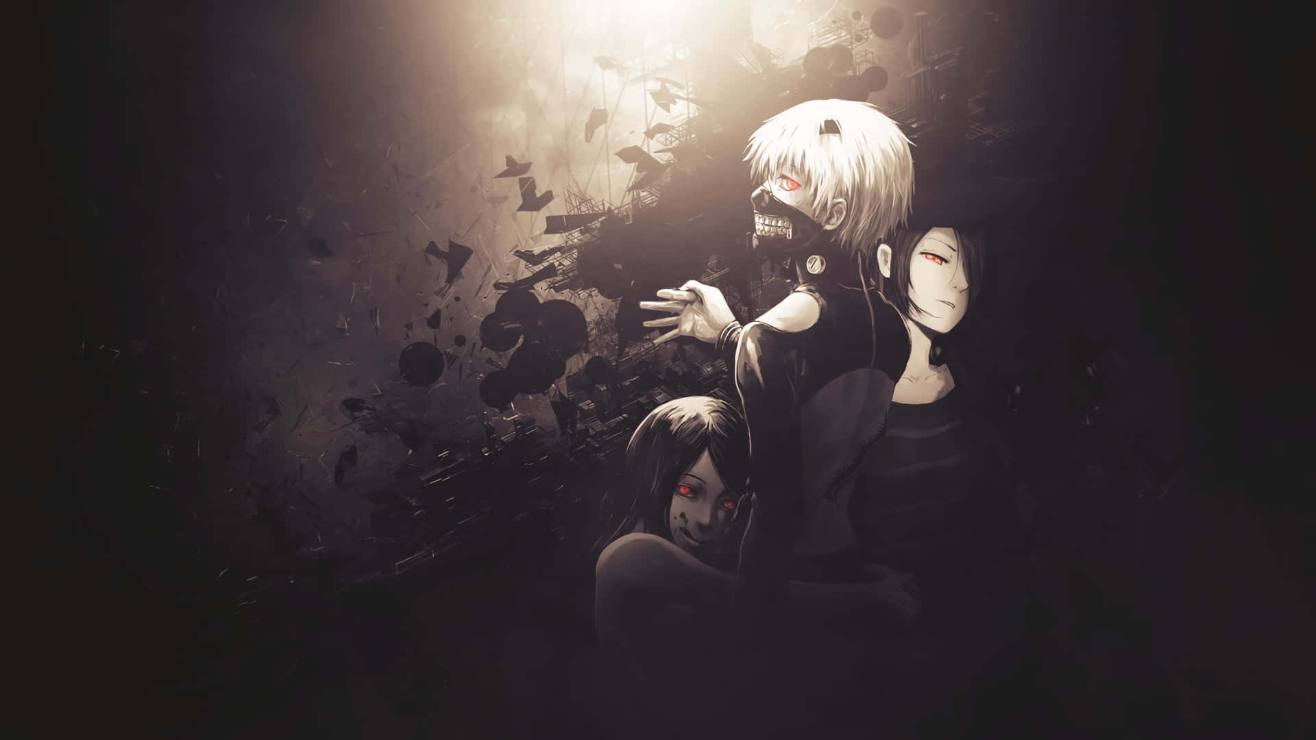 Welcome To Tokyo Ghoul-- A World Of Thrill, Fear And Danger. Background