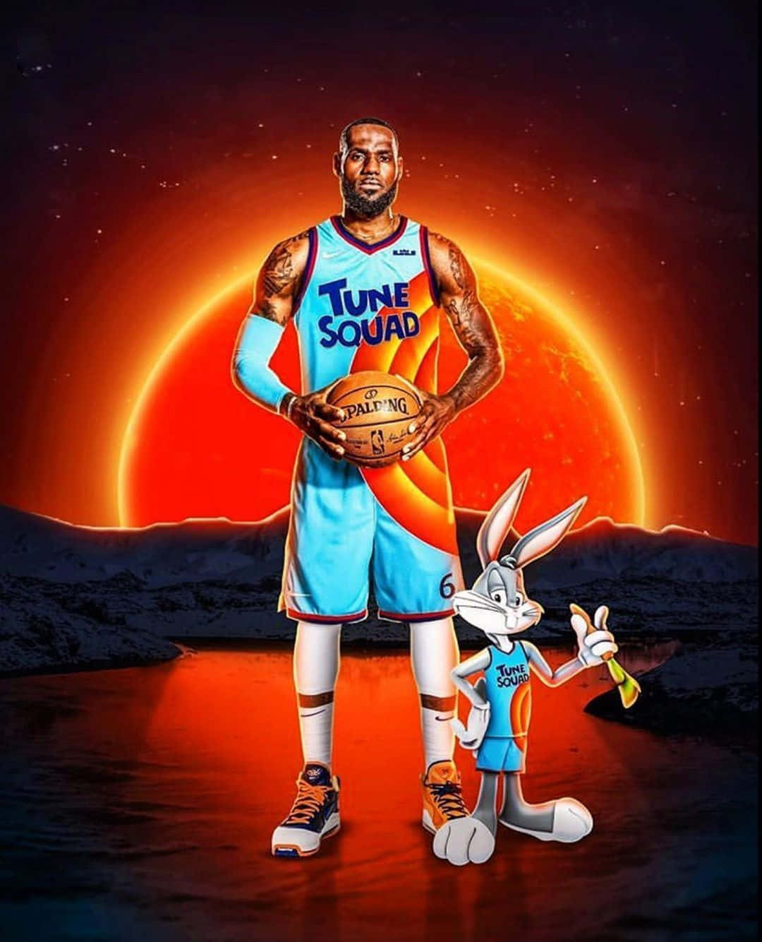 Welcome To Tune Town, The Home Of The Characters In Space Jam A New Legacy Background