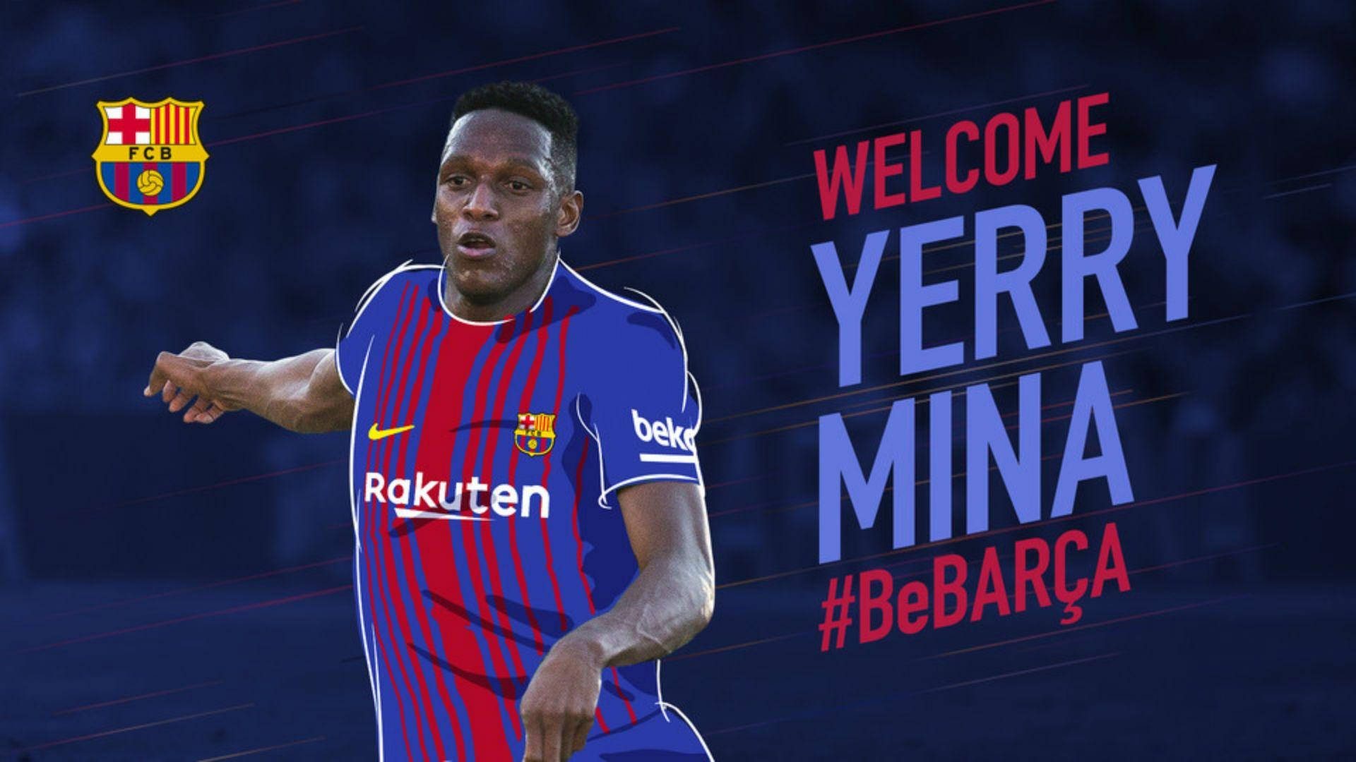 Welcome Yerry Mina Background