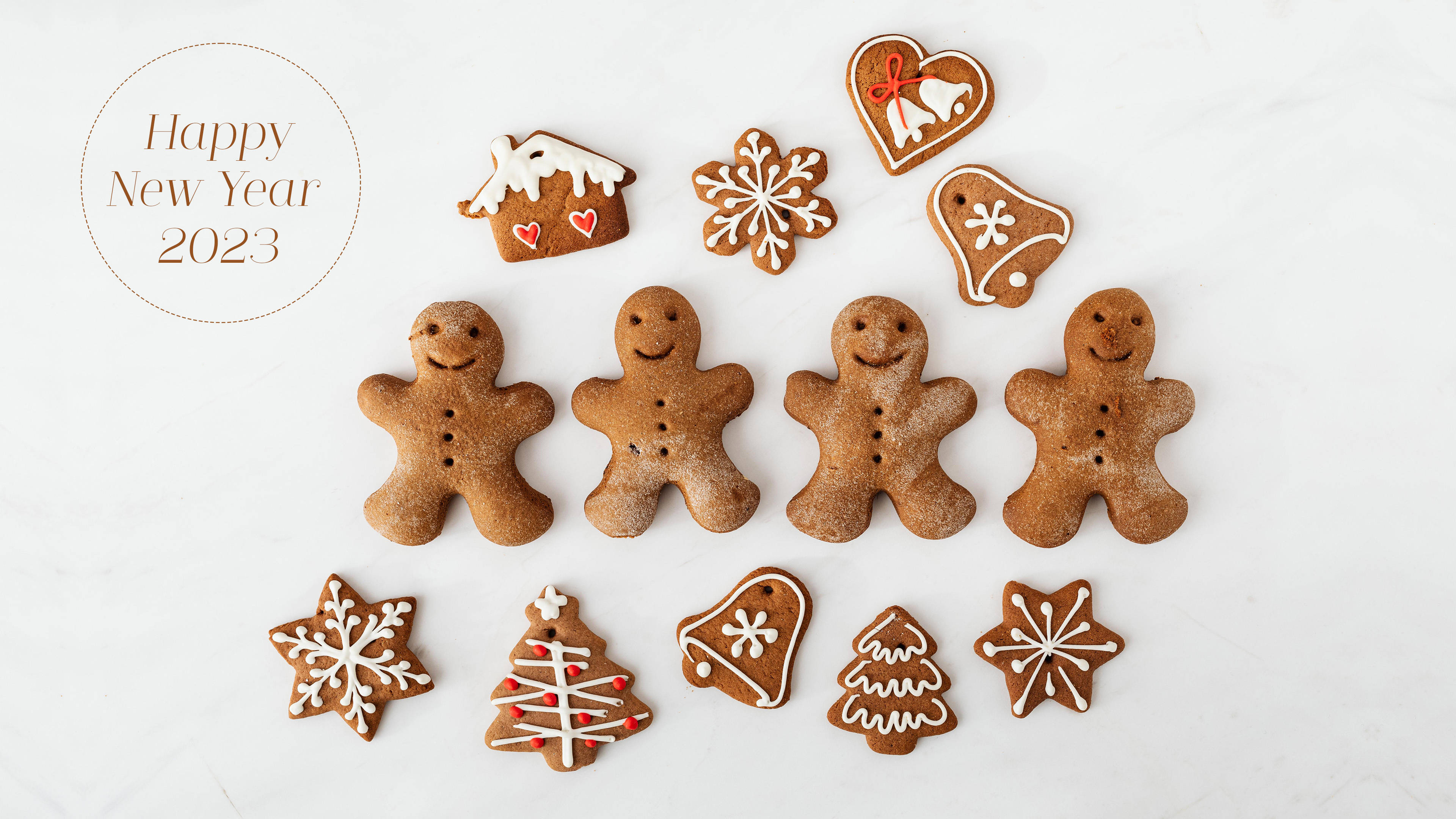 Welcoming New Year 2023 With Delicious Gingerbread Cookies