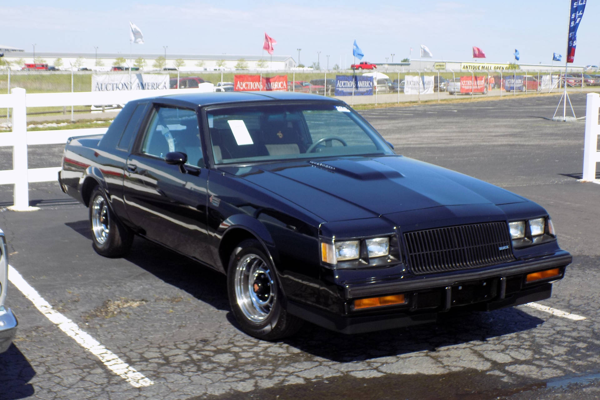 Well Maintained Buick Grand National Background