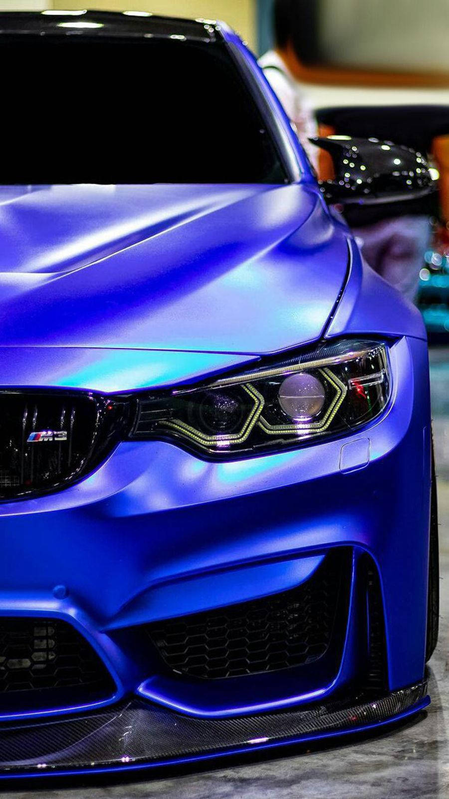 Well-polished Blue Bmw