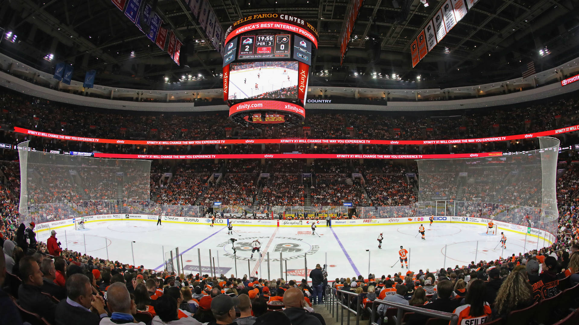 Wells Fargo Center Background