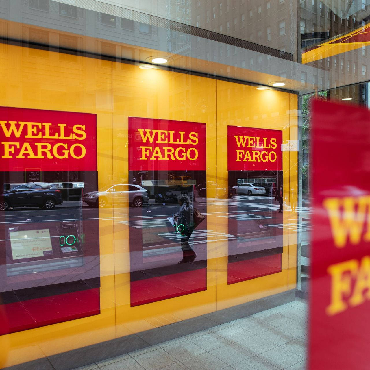 Wells Fargo Logos On Street