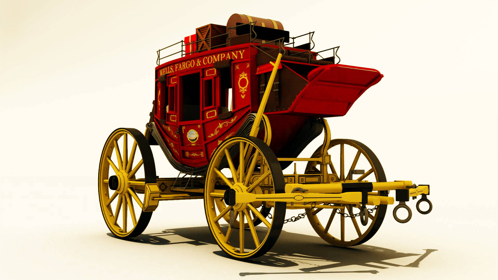 Wells Fargo Red Carriage