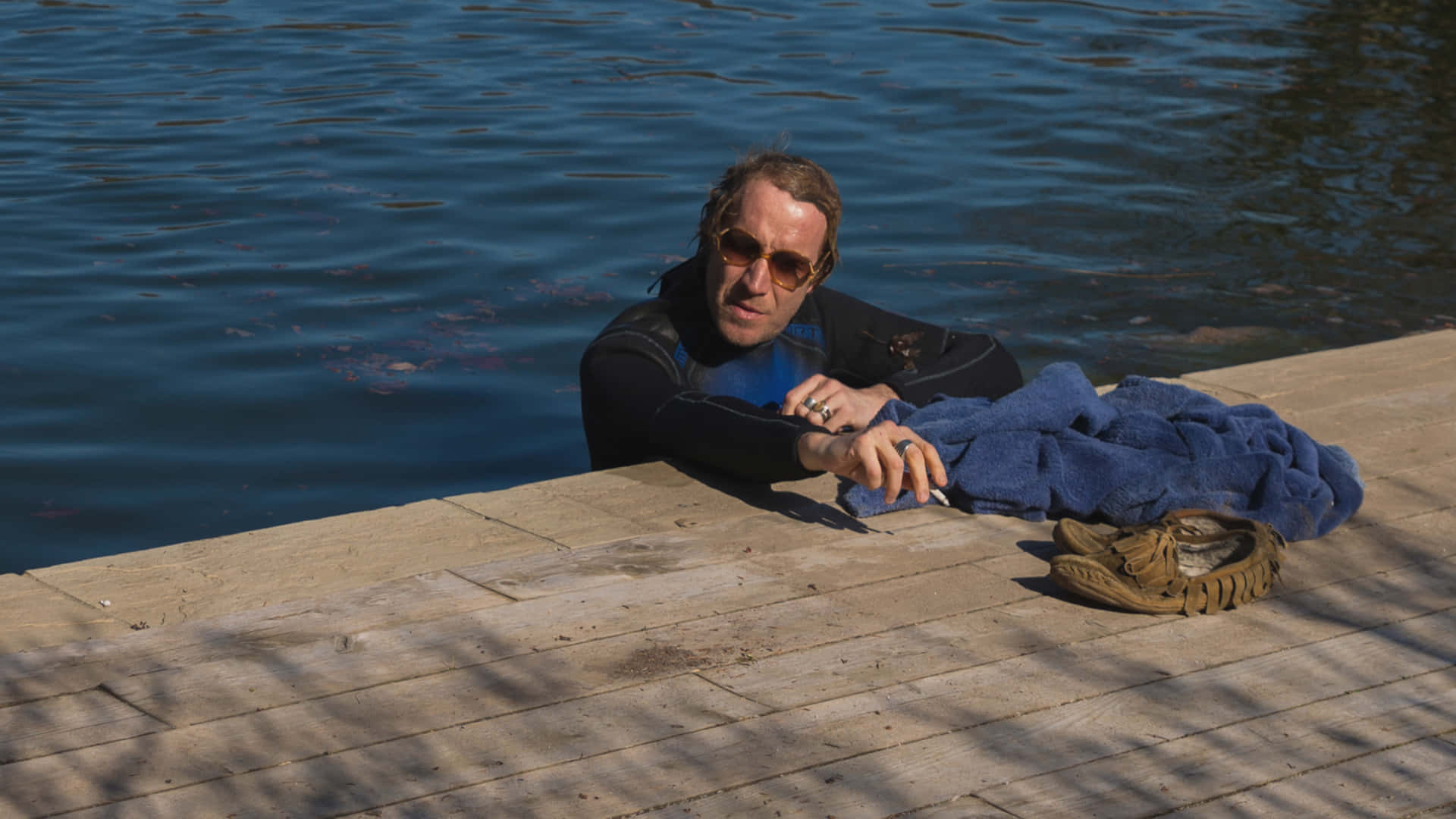 Welsh Actor Rhys Ifans Graces The Cover Of British Gq Magazine.