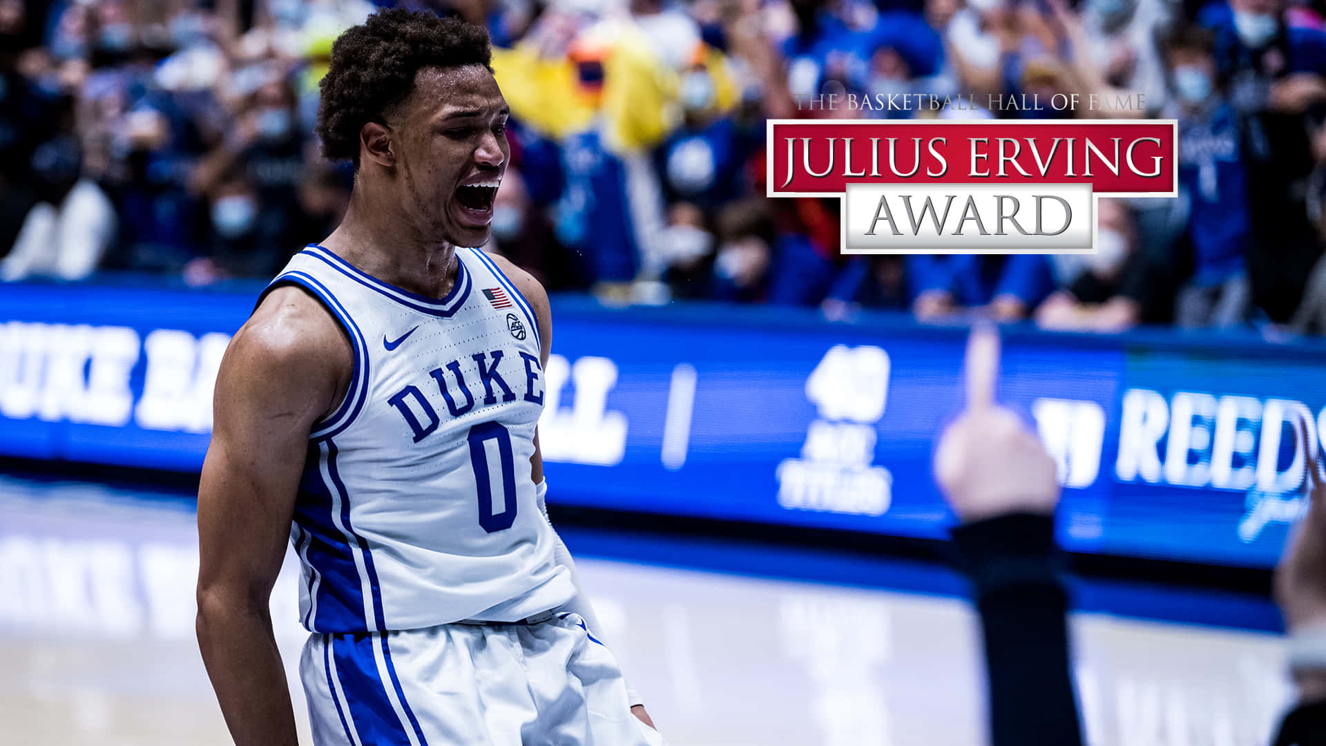 Wendell Moore Jr. From Duke For Julius Erving Award Background