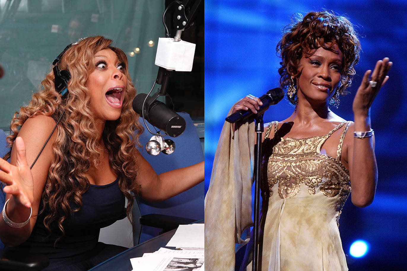 Wendy Williams And Whitney Houston Background